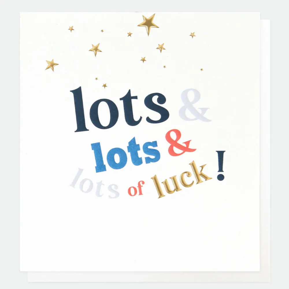 Lots Of Luck Good Luck Card>Caroline Gardner Clearance