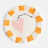 Love Heart Ceramic Plate>Caroline Gardner Hot