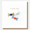 Mini Poms Sweeties Thank You Card>Caroline Gardner Shop