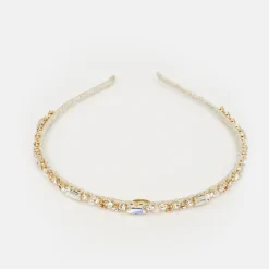 Mixed Crystal Headband>Caroline Gardner Clearance