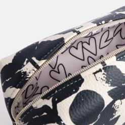 Mono Blooms Cube Cosmetic Bag><noscript><img width=