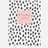 Mono Dots Thank You Card>Caroline Gardner Cheap