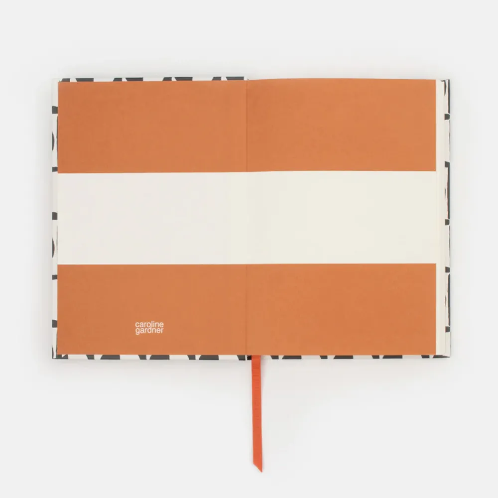 Mono Geo Slim Hardback Notebook>Caroline Gardner Discount
