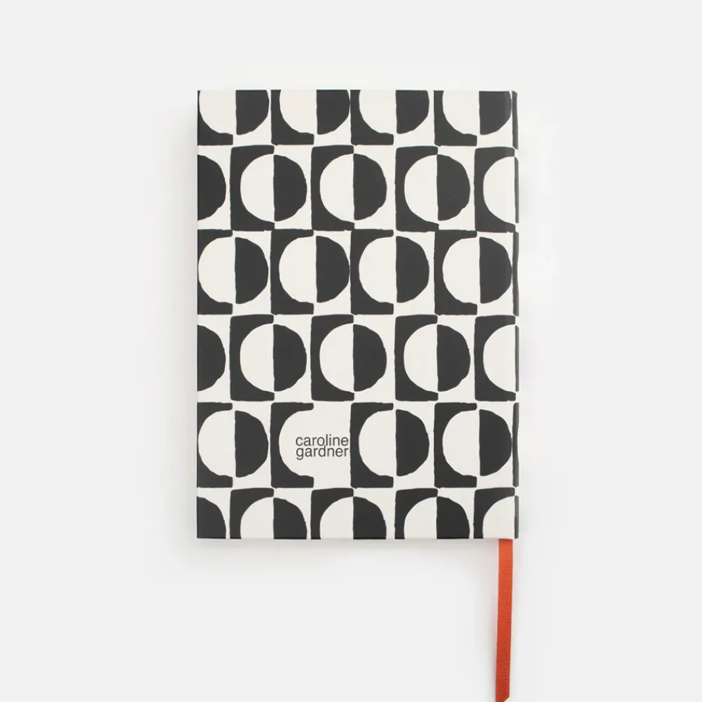 Mono Geo Slim Hardback Notebook>Caroline Gardner Discount