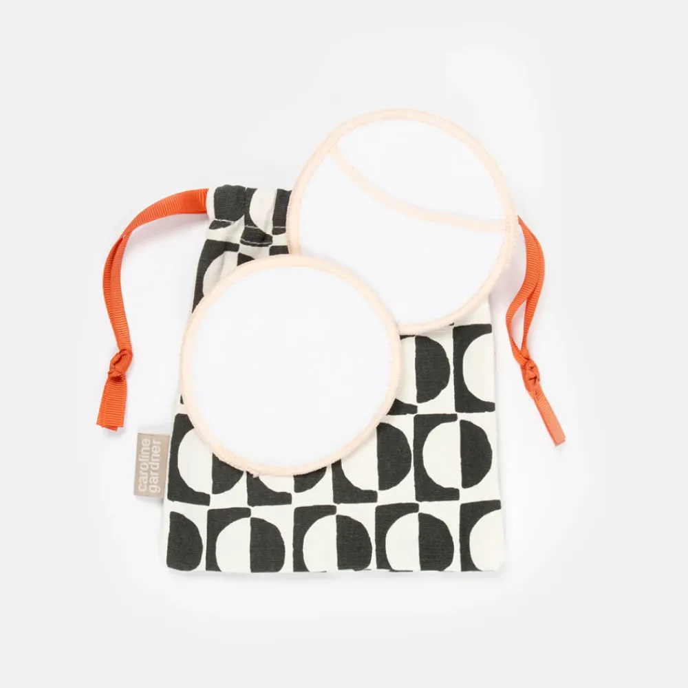 Mono Geometric Bamboo Cleansing Pads>Caroline Gardner Discount