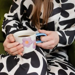 Mono Hearts Pyjama Trousers>Caroline Gardner Cheap