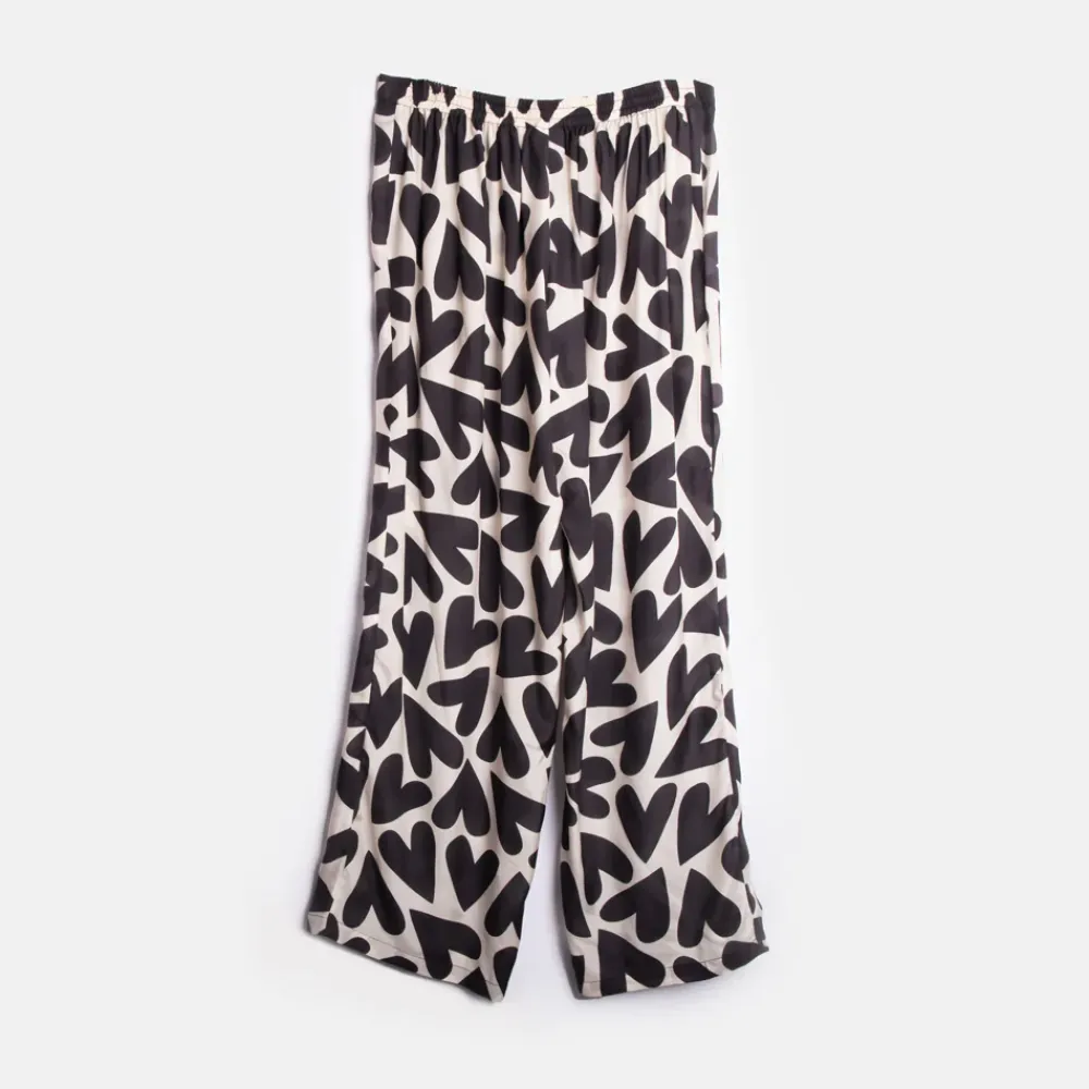 Mono Hearts Pyjama Trousers>Caroline Gardner Cheap