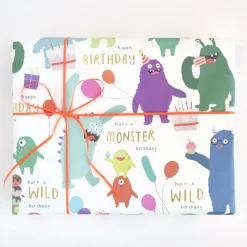 Monsters Wrapping Paper>Caroline Gardner Hot