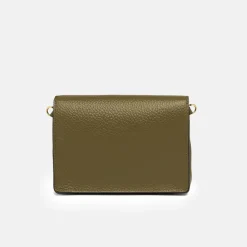 Moss Green Leather Corallo Envelope Bag><noscript><img width=
