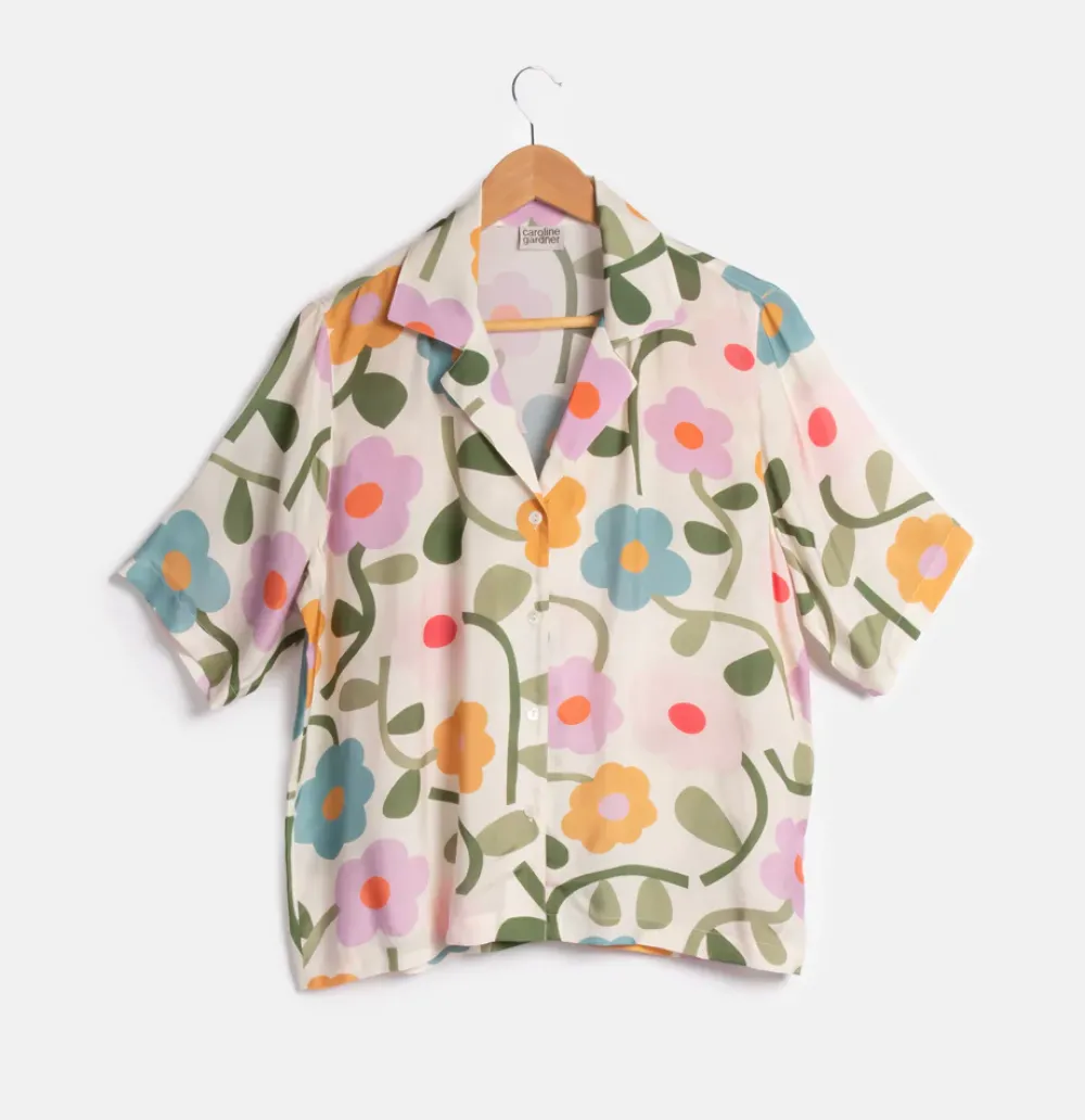 Multi Bloom Short Pyjama Set>Caroline Gardner Online
