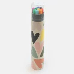 Multi Hearts Set of 9 Fineliners>Caroline Gardner Clearance