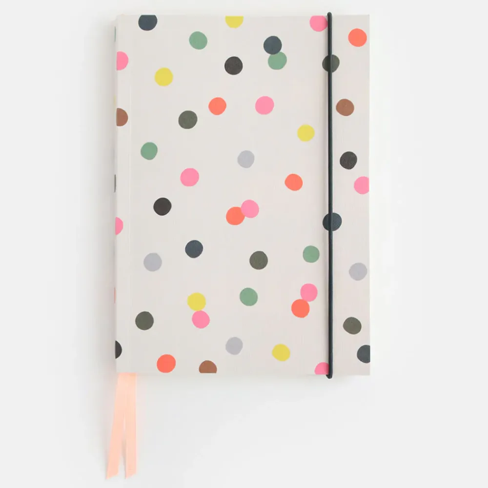 Multi Spot A5 Soft Cover Notebook>Caroline Gardner New