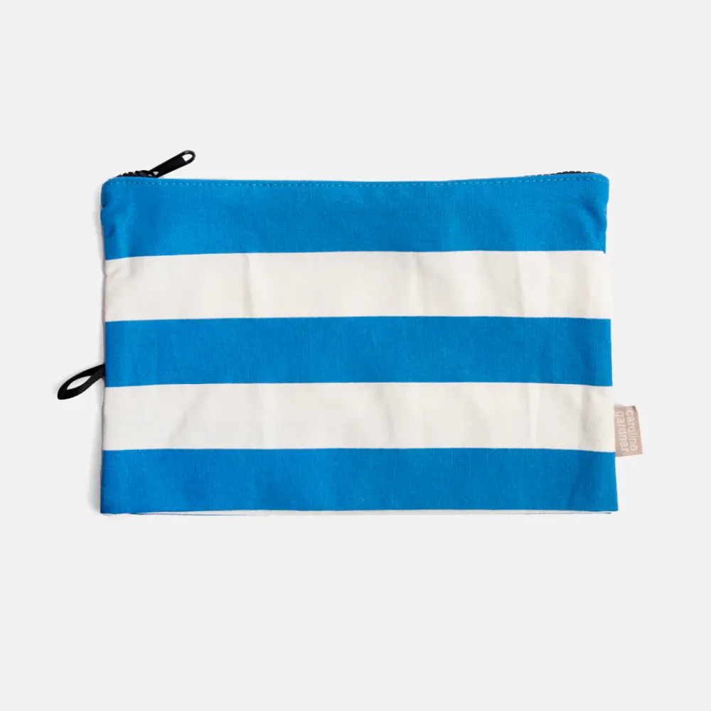 Multi Stripe Set of 3 Travel Pouches>Caroline Gardner Discount