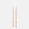 Nude Taper Dinner Candles Set of 2>Caroline Gardner Sale