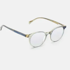 Olive Crystal 'Case Closed' Reading Glasses>Caroline Gardner Shop