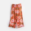 Orange Bloom Wide Leg Lounge Pants>Caroline Gardner Cheap