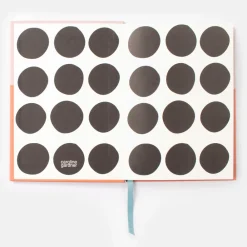 Orange/Pale Pink Slim Hardback Notebook><noscript><img width=