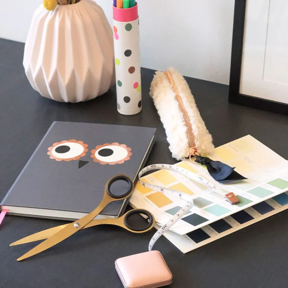 Owl Slim Casebound Hardback Notebook>Caroline Gardner Shop