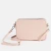 Pale Pink Leather Camera Bag>Caroline Gardner Store