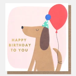 Party Dog Birthday Card>Caroline Gardner Fashion