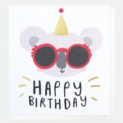 Party Koala Party Birthday Card>Caroline Gardner New