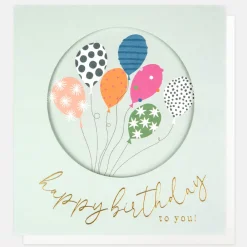 Patterned Balloons Birthday Card>Caroline Gardner Store