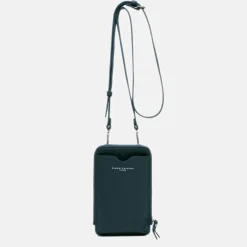 Petrol Blue Leather Dollaro Phone Bag>Caroline Gardner Cheap