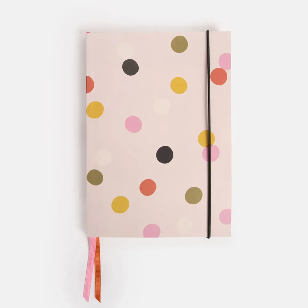 Pink Dotty A5 Soft Cover Notebook>Caroline Gardner Best