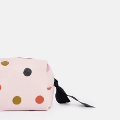 Pink Dotty Mini Cube Cosmetic Bag><noscript><img width=