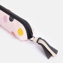 Pink Dotty Pencil Case>Caroline Gardner Store