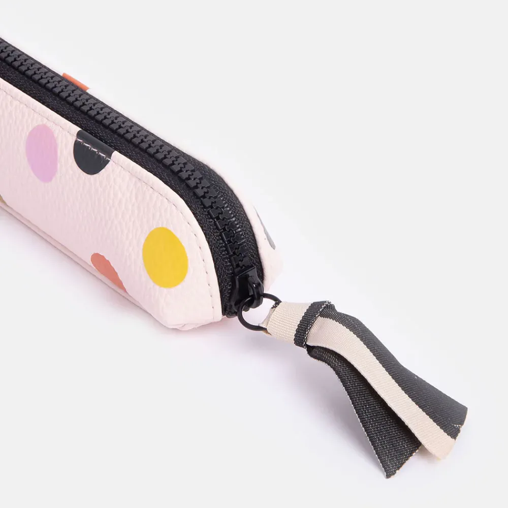 Pink Dotty Pencil Case>Caroline Gardner Store