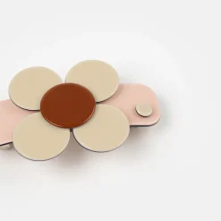 Pink/Cream Florence Hair Clip><noscript><img width=
