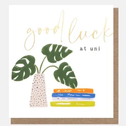Plant & Books Good Luck At Uni Card>Caroline Gardner Flash Sale