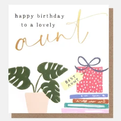Plant & Present Birthday Card For Aunt>Caroline Gardner Discount