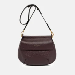 Plum Leather Pilar Shoulder Bag><noscript><img width=
