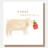 Polar Bear Mini Poms Christmas Card>Caroline Gardner Sale