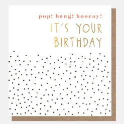 Pop Bang Hooray Birthday Card>Caroline Gardner Outlet