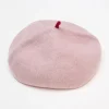 Powder Pink Pure Merino Roll Up Beret>Caroline Gardner Cheap