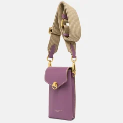Purple Leather Corallo Phone Bag><noscript><img width=