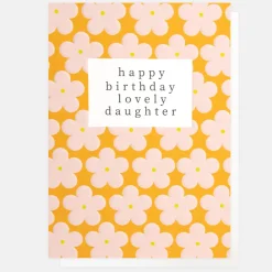 Retro Flowers Birthday Card For Daughter>Caroline Gardner Cheap