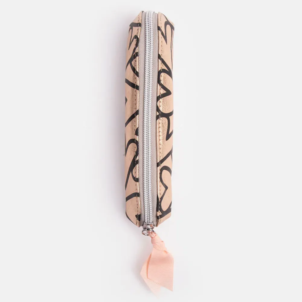 Rose Gold Hearts Pencil Case>Caroline Gardner Cheap