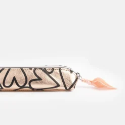 Rose Gold Hearts Pencil Case><noscript><img width=