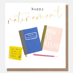 Self Help Books Retirement Card>Caroline Gardner Shop