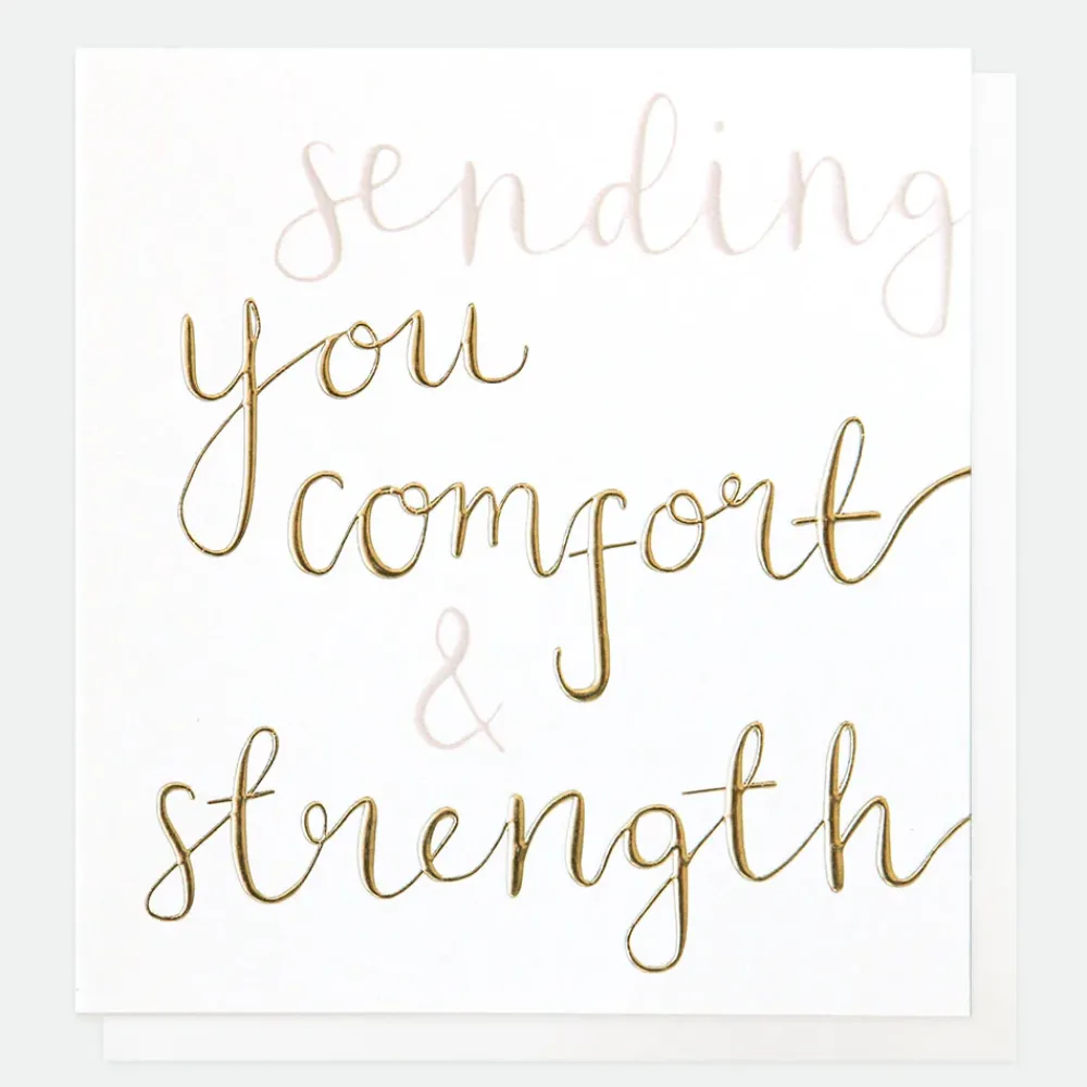Sending Courage & Strength Sympathy Card>Caroline Gardner Outlet
