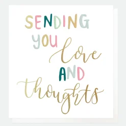 Sending Love & Thoughts Everyday Card>Caroline Gardner Store