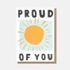 Shining Sun Proud of You Card>Caroline Gardner Shop