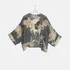 Slate Grey Stork Short Kimono>Caroline Gardner Flash Sale