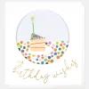 Slice Of Cake Birthday Wishes Card>Caroline Gardner Cheap