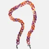 Spicy Plum Recycled Glasses Chain>Caroline Gardner Outlet