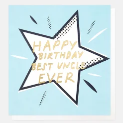Star Birthday Card For Uncle>Caroline Gardner Best